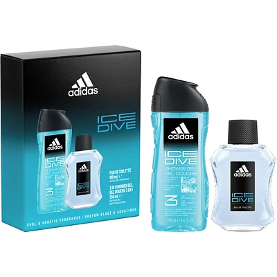 Ice Dive Giftset, Eau de Toilette & Shower Gel for Men