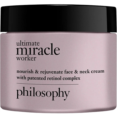 ultimate miracle worker nourish & rejuvenate face & neck cream