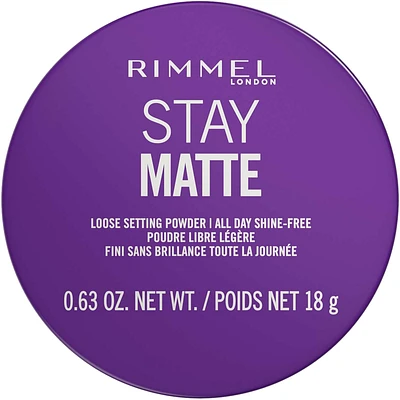 Stay Matte Loose Powder, Lightweight, soft focus effect, soft luxurious applicator puff, Talc-Free, 100% Cruelty-Free