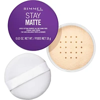 Stay Matte Loose Powder, Lightweight, soft focus effect, soft luxurious applicator puff, Talc-Free, 100% Cruelty-Free