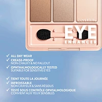 Eye Enhancers Eyeshadow, silky, sheer formula, double ended applicator, 100% Cruelty-free