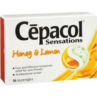 Cepacol® Sensations Honey and Lemon, Sore Throat Lozenges