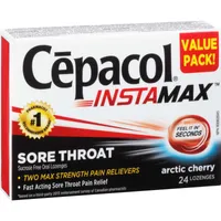 Cepacol® Instamax Arctic Cherry, Sore Throat Lozenges