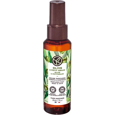 Olive & Petitgrain Perfumed Mist Hair & Body