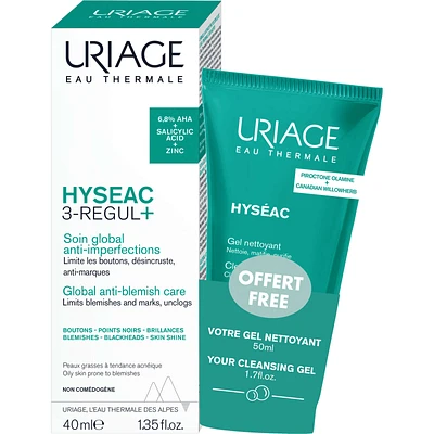 Promo Hyséac 3regul+ & Cleansing Gel