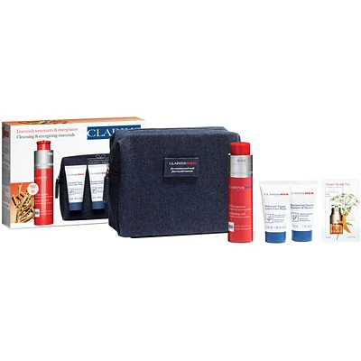 ClarinsMen Cleansing & energizing essentials