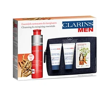 ClarinsMen Cleansing & energizing essentials