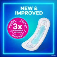 Always Ultra Thin Pads Size 1 Regular Absorbency Unscented without