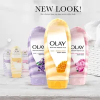 Olay Moisture Ribbons Plus Shea + Lavender Oil Body Wash, 532 mL