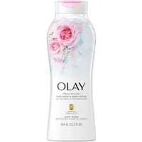 Olay Fresh Outlast Rose Water & Sweet Nectar Body Wash, 364 mL