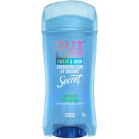 Secret Outlast Sweat & OdorClear Gel Women's Antiperspirant Deodorant, Unscented, 73 grams