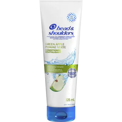 Head and Shoulders Green Apple Daily-Use Anti-Dandruff Conditioner, 325 mL