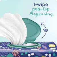 Pampers Baby Wipes Expressions Botanical Rain Scent 3X Pop-Top Packs 168 Count