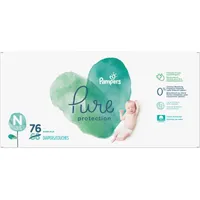 Pure Protection Newborn Diapers Size N 76 Count