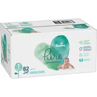 Pure Protection Newborn Diapers Size 1 82 Count