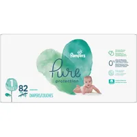 Pure Protection Newborn Diapers Size 1 82 Count