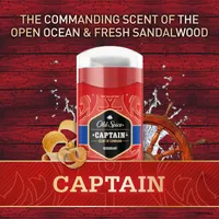 Old Spice Red Collection Captain Scent Deodorant for Men 85g