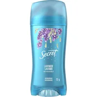 Secret Invisible Solid Antiperspirant and Deodorant, Lavender Scent, 73 grams