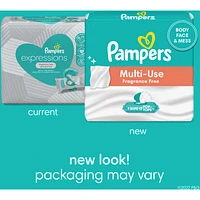 Baby Wipes Multi-Use Fragrance Free 9X Pop-Top Packs