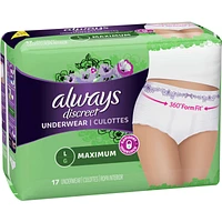 Discreet, Postpartum Incontinence Underwear, Maximum