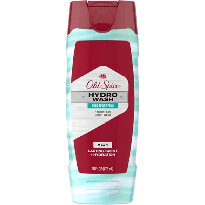 Old Spice Hydro Wash Body Wash Hardest Working Collection Pure Sport Plus 473ml