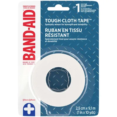First Aid Cloth Tape, 2.5 Centimetres by 9.1 Metres
