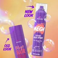 Mega Flexible Hair Spray for Curly Hair, Straight Hair, and Wavy Hair