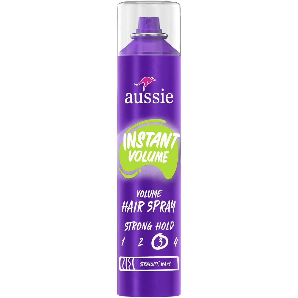 Instant Volume Hair Spray for Wavy Hair and Straight Hair