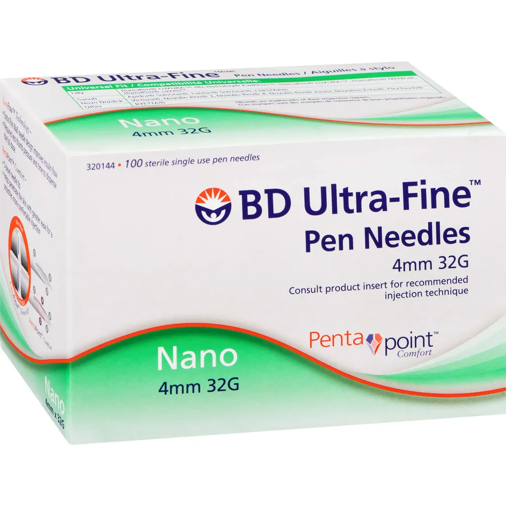 BD Ultra-Fine Pen Needles 4mm 32G