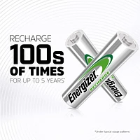 Recharge Power Plus Rechargeable AA Batteries