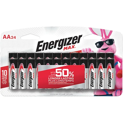 MAX Alkaline AA Batteries