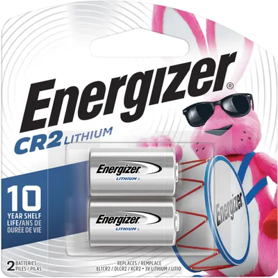 CR2 Lithium Batteries 2 Pack, 3V Photo Batteries