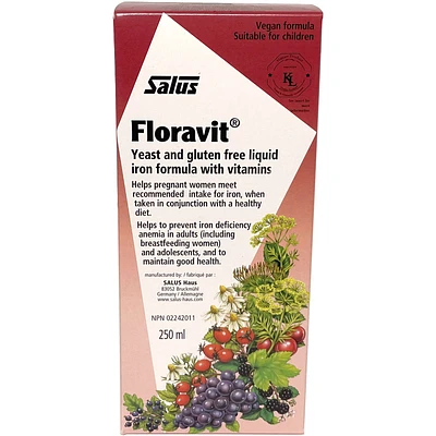 Floravit Liquid Iron Yeast & Gluten free