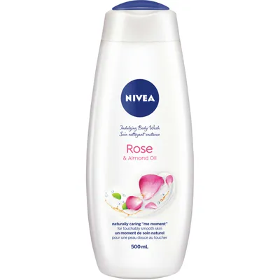 NIVEA Rose & Almond Oil Body Wash
