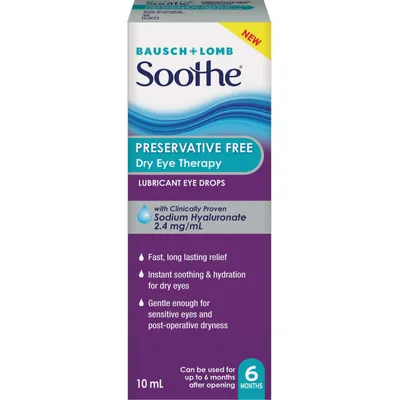 Soothe Preservative Free Dry Eye Therapy
