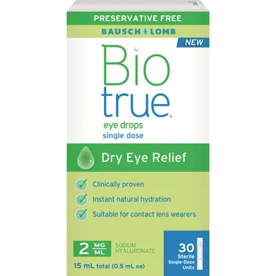 Biotrue Eye Drops Single Dose