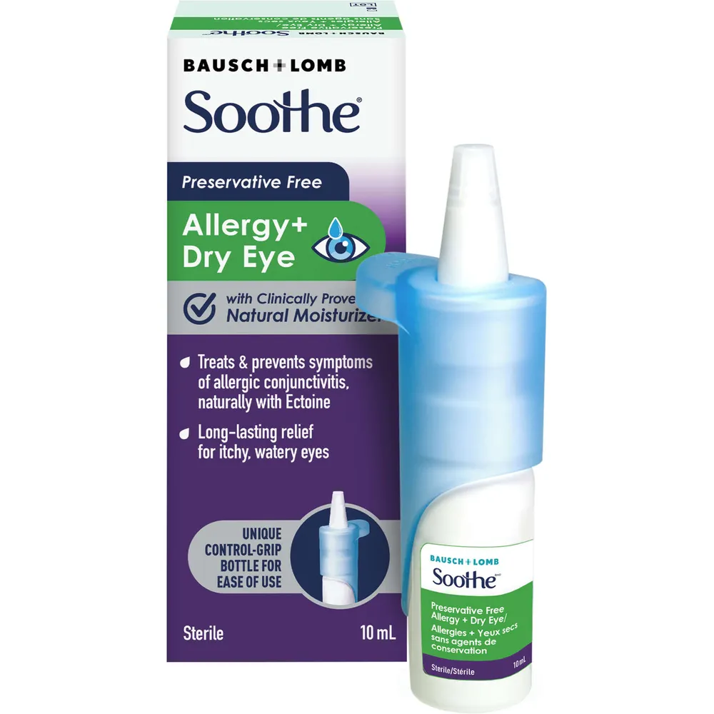 Soothe® Preservative Free Allergy + Dry Eye Drops