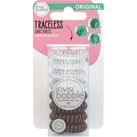 INVISIBOBBLE ORIGINAL 8 pcs clear / Brown