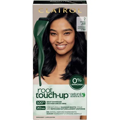 Clairol Root Touch-Up by Natural Instincts Permanent Hair Dye with 0% ammonia