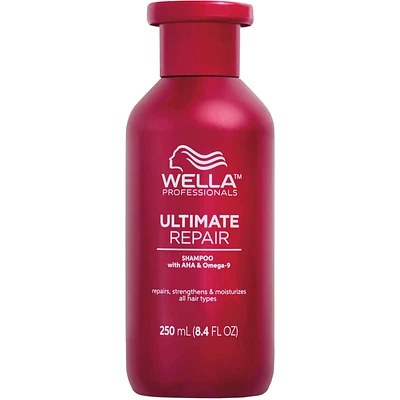 Wella Professionals ULTIMATE REPAIR Shampoo, Professional Lightweight Cream Shampoo for Damaged Hair, 250 ml