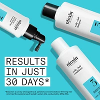 Scalp + Hair Thickening System 3 - Hair Thickening System for Colored Or Dry Damaged Hair with Light Thinning - Includes Shampoo 150ml, Conditioner 150mland Scalp Treatment 50ml