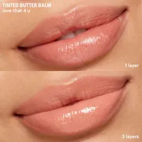 Tinted Butter Balm with Jojoba Oil, 12-hour hydration, moisturizing, luminous shine, lightweight, cruelty-free, vegan