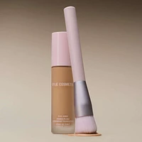 Foundation Brush 01, cruelty-free, vegan, angled, ultra-soft