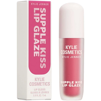 Supple Kiss Lip Glaze Gloss, shine finish, 12h hydration, lightweight, clean & vegan