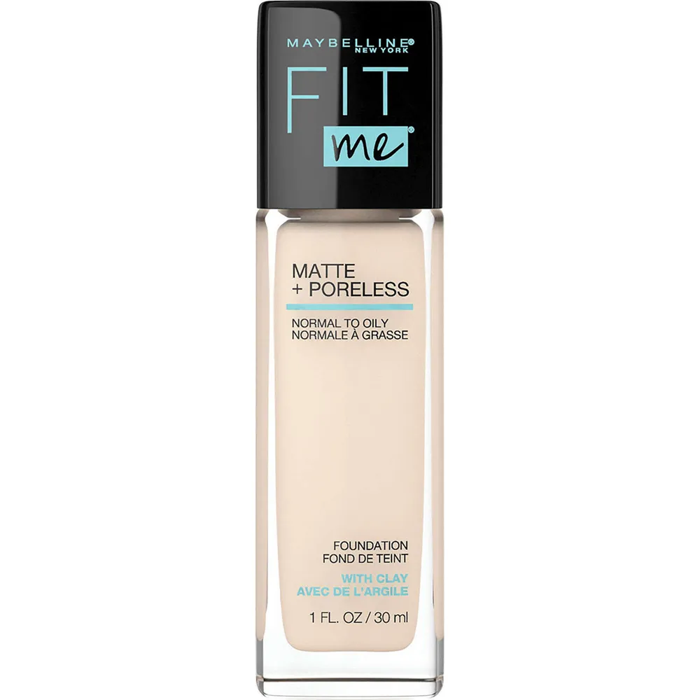 Fit Me Matte + Poreless Liquid Foundation Makeup