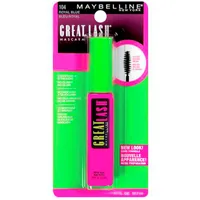 Great Lash Washable Mascara, Lash-Doubling Formula, Lash-Building Brush for Full-Lash Look