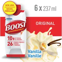 Original Vanilla Meal Replacement Drink, Pack of 6, 6 x 237 ml