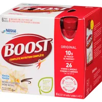 Original Vanilla Meal Replacement Drink, Pack of 6, 6 x 237 ml