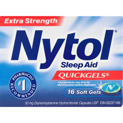 Nytol Sleep Aid QuickGels