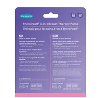 Lansinoh TheraPearl 3-in-1 Breast Therapy Gel Packs